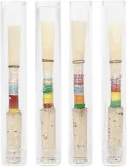 Tadill 4 Pieces Oboe Reeds Medium Soft Oboe Player Gift Light Portable 8.4x1.3x1.3cm Quality Cork Winding Instruments Accessories