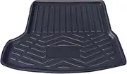 Wivplex Car Rear Trunk Mat Cargo Tray Boot Liner Carpet Protector Floor Pad Mats, for Mazda, for 3 Sedan Mazda3 2014 2015 2016 2017 2018 Heavy-Duty Trunk Mat