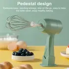 Cordless Electric Egg Beater Rechargeable Hand Mixer for Baking