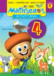 ABC Mathseeds: Activity Book 4 - Ages 3-5