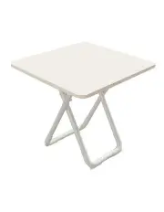 [SOGA] Square Table 80cm in White