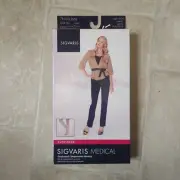 Sigvaris Knee High Compression Socks Suntan Size SL 15-20 mmHg