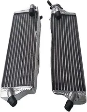 Compatible For 2004-2010 HUSQVARNA TE510 TC510 TE TC 510 Aluminum Radiator Cooler Cooling Coolant 2004 2005 2006 2007 2008 2009 2010