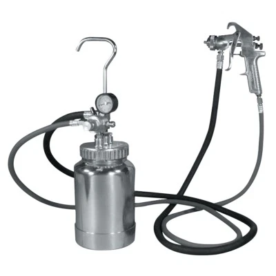 Astro Pneumatic 2PG8S 2 Quart Pressure Pot 1.7mm Spray Gun Kit