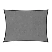 NNEDSZ 280gsm Outdoor Sun Shade Sail Canopy Grey - 3m X 2.5m