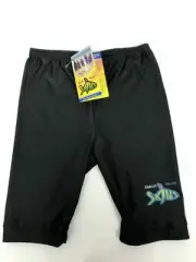 Kids Swim Black Shorts Size 14 SPF 100 Radicool Skins One Piece Swimming Bottoms