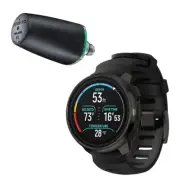 Suunto Ocean Dive Computer Sports Watch with Tank Pod - All Black - Transmitter