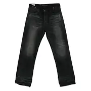 [Mcu Japan] Mcu Japan Faded Jeans 34 US BLACK