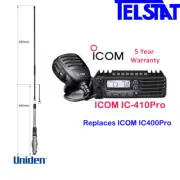 Icom IC-410 Pro IC410Pro 5 Watt UHF CB Radio + Uniden AT-880 Twin Antenna Pack