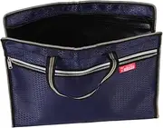 BESPORTBLE Document Bag Oxford Fabric Zippered Document Bag with Handle Waterproof Bag Portable File Tote Bag for Carrying Paper Files Books Laptop Filing Folder
