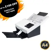 Avision AD345WN High Speed Document Scanner 45PPM 600x600 DPI White (A4, DUPLEX)