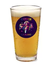 Led Zeppelin - Rock and Roll - 16oz Pint Beer Glass Pub Barware Cocktail 24-3