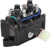 Solenoid Switch 0409‑066/0436‑700 12V Replacement for Arctic Ca Snowmobile Winch Kit