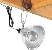 Mbiyhgta Heat Lamp Clamp | 5.5 Inch Aluminum Socket - Pet Lampshade 300W For Reptiles, 360 Degree Adjustable Angle, No