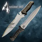 LOT of 2 Resident Evil 4 Knifes Leon Kennedy and Jack Krausers With Sheath USA.