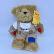 Russ Berrie Rufus the Juvenile Diabetes Foundation Diabetic Teddy Bear Plush 11”