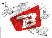 YOSHIMURA YOSHIMURA After-Sales Parts RS4 Rubber DB Killer Cover Screw, Size 17 mm