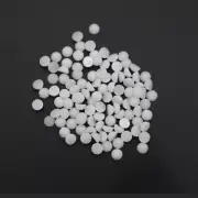 100pcs Natural White Jade Stone 4mm Round Cab Cabochon for DIY Jewelry Making
