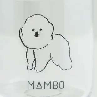日本 MAMBO 比熊犬玻璃杯/ Standard