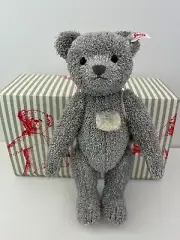 Retired Steiff, Platinum Paper Teddy Bear, EAN 006999, beautiful unique bear.