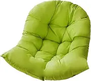 Hanging Egg Chair Cushion Chair Seat Cushion Garden Chair Mat Swinging Chair Pad for Lawn, Green