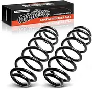 2 x Springs Chassis Springs Rear Axle Compatible with Leon 1P1 Hatchback 1.4L 1.6L 1.8L 2.0L 2005-2012 Replace# 8P0511115Q