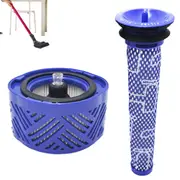2pcs Filter Replacements Vacuum Replaces Parts Compatible Dyson V6 V8 -Style 1 and Style 2