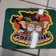 New Officially Licensed Gremlins Movie Artwork Stripe and Gizmo Tin Lunch Box