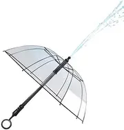 BOSENIYU Water Gun Umbrella, Rainy Day Can Emit Water Umbrellas for Summer Outdoor Swimming Pool Beach Parties.