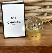 CHANEL Holiday Christmas Tree Snow Globe Ornament +Box ~FAST SHIPPING USA Seller