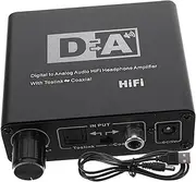FELTECHELECTR Optical to Analog Audio Converter Digital Spdif to Stereo Adapter for Tv Speakers Compact Design Material Easy to Use and Carry Converts Digital Signals to Analog Audio Random