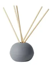 [Robert Gordon] Life On Earth Acorn Diffuser with Sandalwood Scented Sticks in Slate