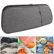 Long Knitting Needle Case Woven Storage Bag 600D Oxford Cloth Crochet Storage Ba