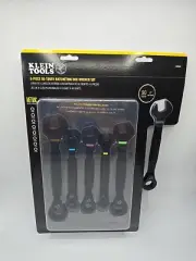 Klein Tools Combo Wrench 8-Piece Set Metric Ratchet Wrench 69408MG