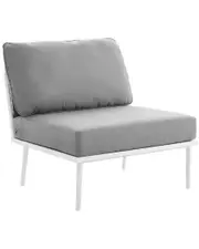 Modway Stance Outdoor Patio Aluminum Armless Chair