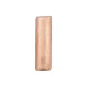 55 LARGE Bare Copper Seamless 10x3mm Tube Crimp Beads w/ 2.2mm ID For 12Ga Wire