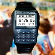 Casio DBC-32-1A 25 Page Databank Watch Calculator Illuminator Resin BRAND NEW