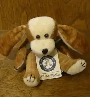 Boyds Plush #517050-03 Binky McFarkle, 6" NEW/Tag Fom Retail Store Jointed DOG