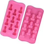 1 Pcs Prank Silicone Ice Cube Tray Soap Cake Mold for Birthday Single Bachelorette Party Favor Supply Baking Pan Handmade DIY Mousse Chocolate Fondant Mould Tool Novelty Cake Pan Decoration Set Y3