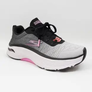 SKECHERS MAX CUSHIONING ARCH FIT 女生款 運動鞋 128312BKPK 足弓支撐 健走鞋