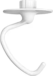K45DH Dough Hook for KitchenAid 4.5/5 Quart Tilt-Head Stand Mixers, K45DH Bread Pizza Dough Hook Replacement for KitchenAid Stand Mixers, White