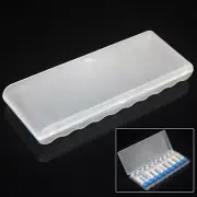 Convenient to Use Battery Plastic Case Storage Box for 10 AA AAA Batteries