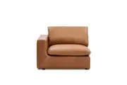 Dawson Leather Left Arm Sofa