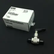 Parker 2M-V4LQ-SSP Needle Toggle Valve 1/8" NPT M Inline 300PSI Stainless