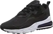 [Nike] Air Max 270 React Womens Running Trainers CJ0619 Sneakers Shoes (UK 5.5 US 8 EU 39, Black White 002) 002