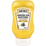Heinz American Mustard Squeeze Bottle 220ml