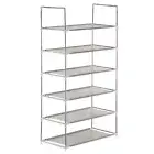 6-Tier Shoe Rack Shoe Tower Shelf Storage Organizer Cabinet Stackable N1C8
