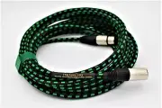 5' XLR Microphone Cable ~ EA Lyric HG 5 foot Gold or Nickel XLRs ~ FREE BAG