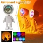 Astronaut Mini Night Light USB Charging Sunset Lamp Colorful. C2J2
