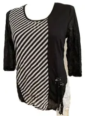 plus sz S 16 TS TAKING SHAPE Lineage top stretch NWT!